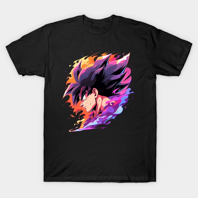 goku T-Shirt by pokermoment